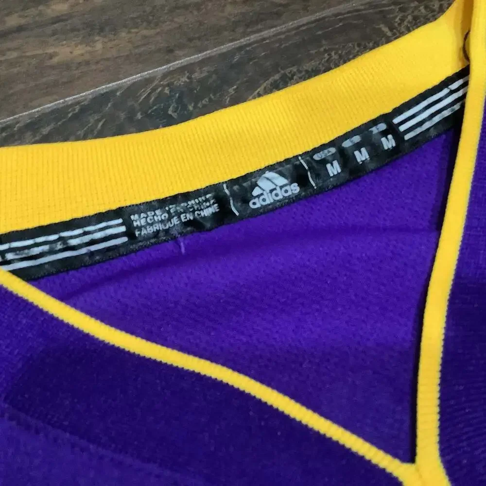 Adidas Los Angeles Lakers Kobe Bryant #24 NBA Basketball Youth Jersey Size M